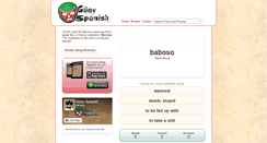 Desktop Screenshot of gueyspanish.com